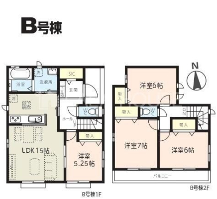  B����4LDK�E������E�J�[�X�y�[�X�c��2��I