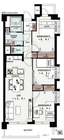  3LDK�E�쐼�����E5�K�E�O���p�����I