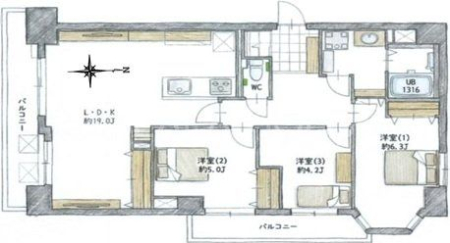  3LDK�E������E7�K�p�����E�z����ǍD��