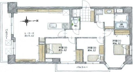  3LDK�E������E7�K�p�����E�z����ǍD��