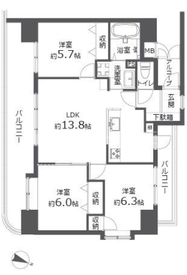  3LDK�E������E2�K�p�����E�z����ǍD��